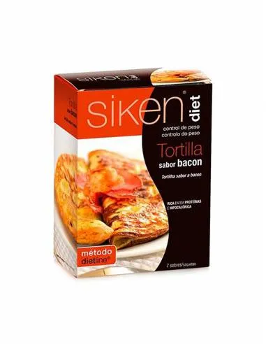 SIKEN SIKENDIET TORTILLA BACON 7 UNIDADES