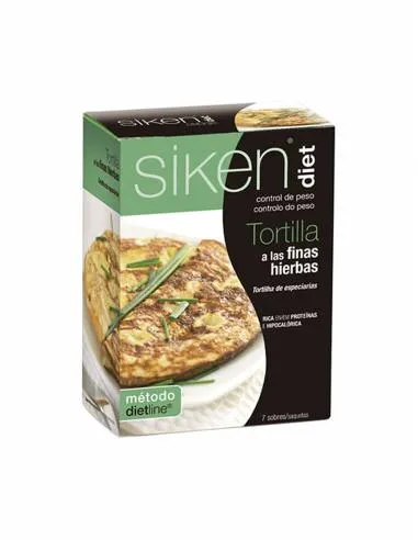 SIKEN SIKENDIET TORTILLA FINAS HIERBAS 7S