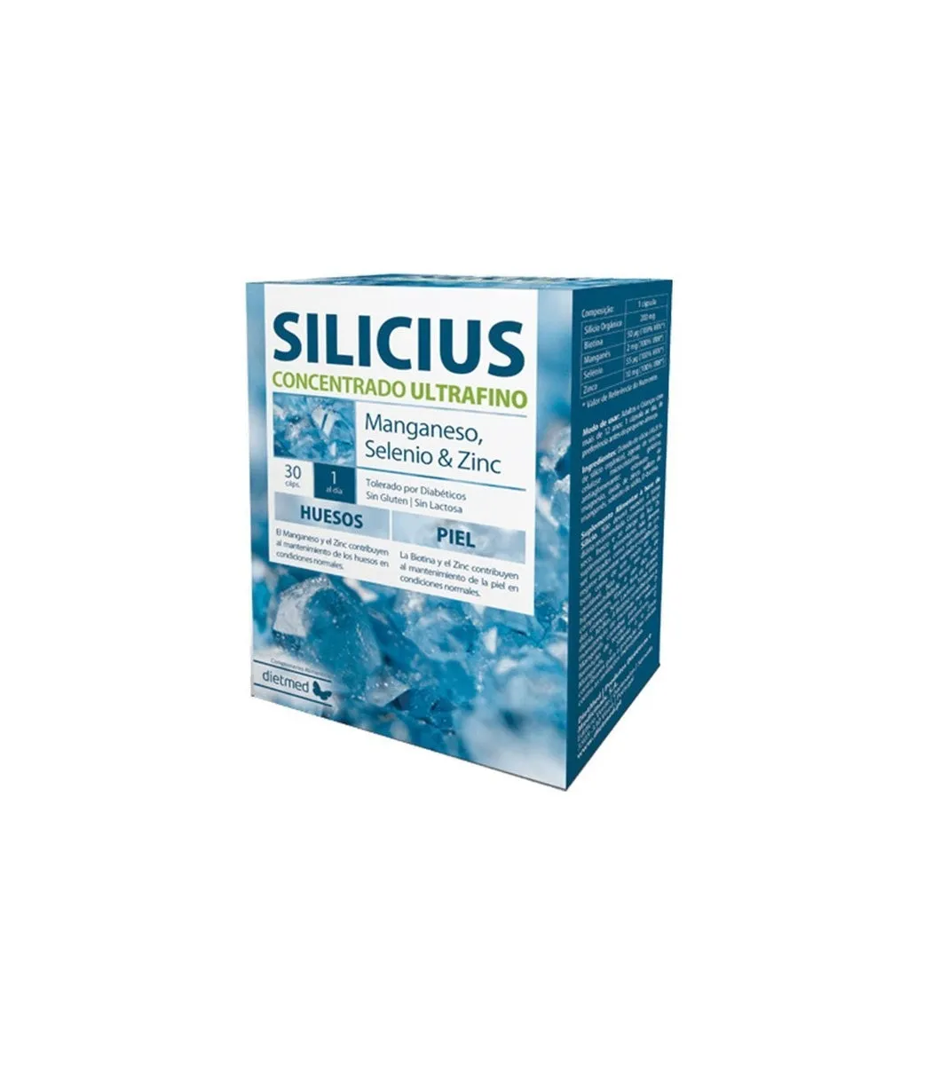 Silicius Concentrado Ultrafino (30 caps) Dietmed