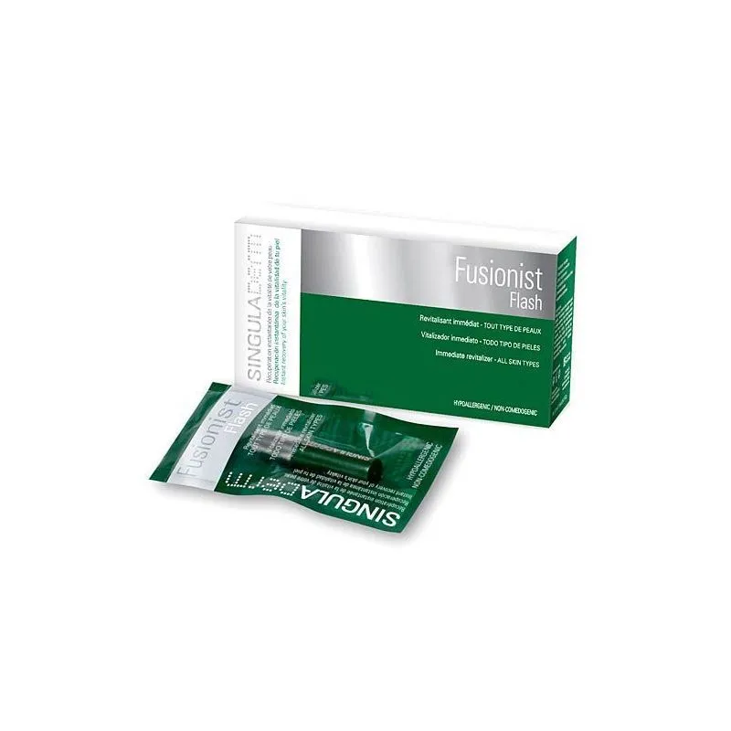 Singuladerm Fusionist Flash Vitalizador Inmediato, 5 X 1,5ml