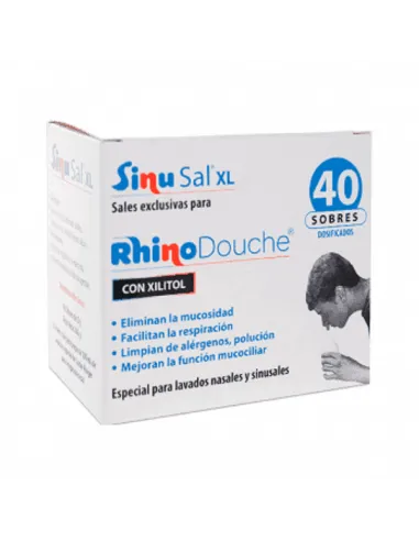 SINUSAL XL SALES LIMPIEZA NASAL SOBRES 5 G 40 U
