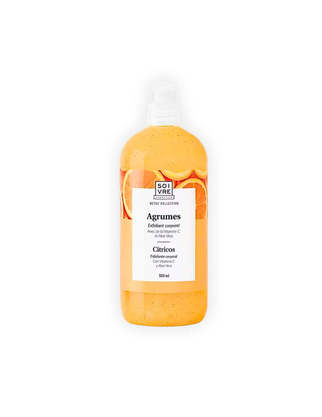 SOIVRE Gel de Baño Exfoliante 500 ml Aroma Cítrico