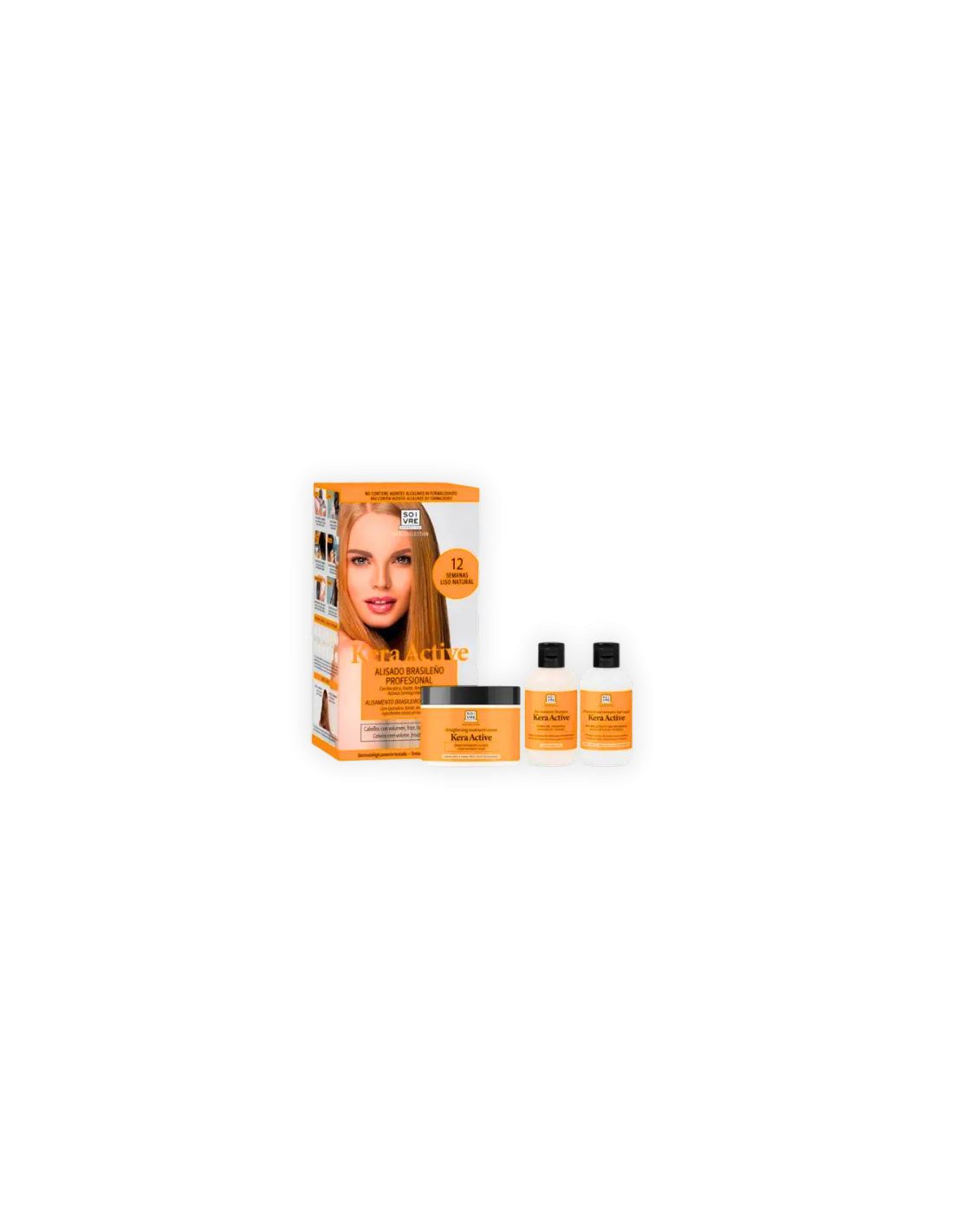 SOIVRE Kera Active Kit Alisado Brasileño Profesional