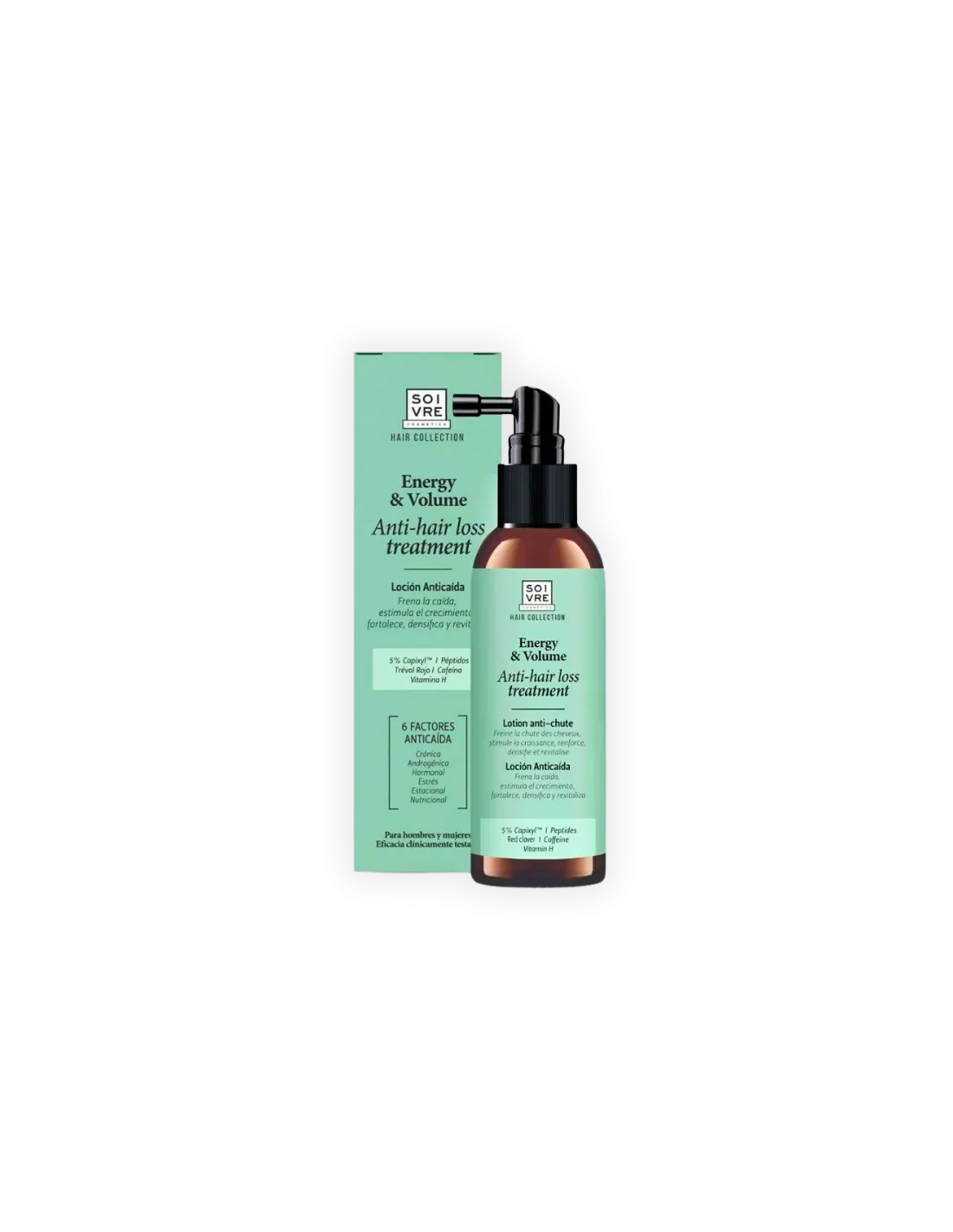 SOIVRE Loción Energía & Volumen Anticaída 100 ml