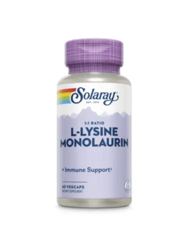 SOLARAY L-LYSINE MONOLAURIN 60 CAPS