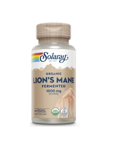 SOLARAY MELENA DE LEON 60 CAPS VEG