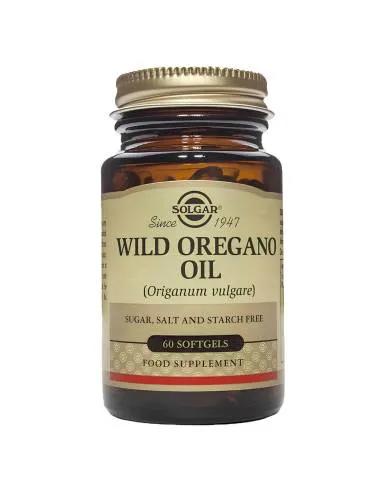 SOLGAR ACEITE DE ORÉGANO SILVESTRE 60 PERLAS