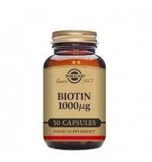 Solgar Biotina 1000mcg 50 Cápsulas