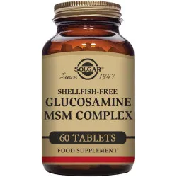 Solgar Glucosamina Msm Complex 60 Comprimidos