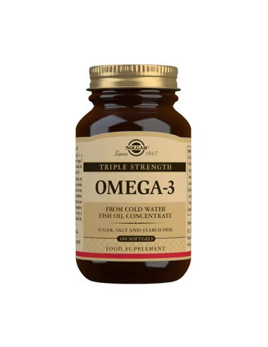 Solgar Omega 3 Triple Concentracion 100 Cápsulas