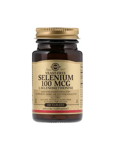 SOLGAR SELENIO 100 MCG 100 COMPRIMIDOS