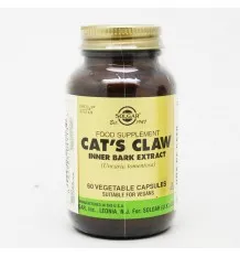 Solgar Sfp Uña de Gato Extracto Puro 60 Cápsulas