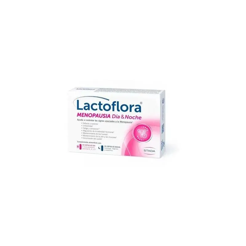 Stada Lactoflora Menopausia Dia&noche 30+ 30 Capsulas
