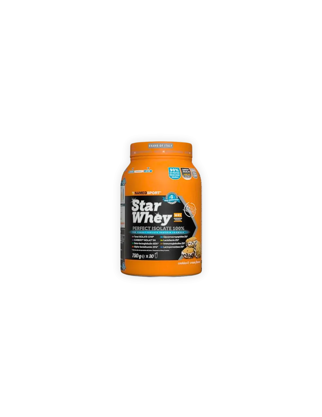 STAR WHEY Perfect Isolate 100% Cookies & Cream 750 g