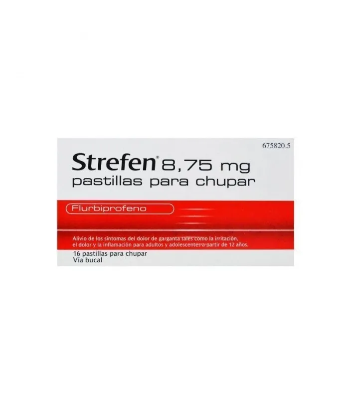 Strefen 8.75 Mg 16 Pastillas Para Chupar Miel Y Limón