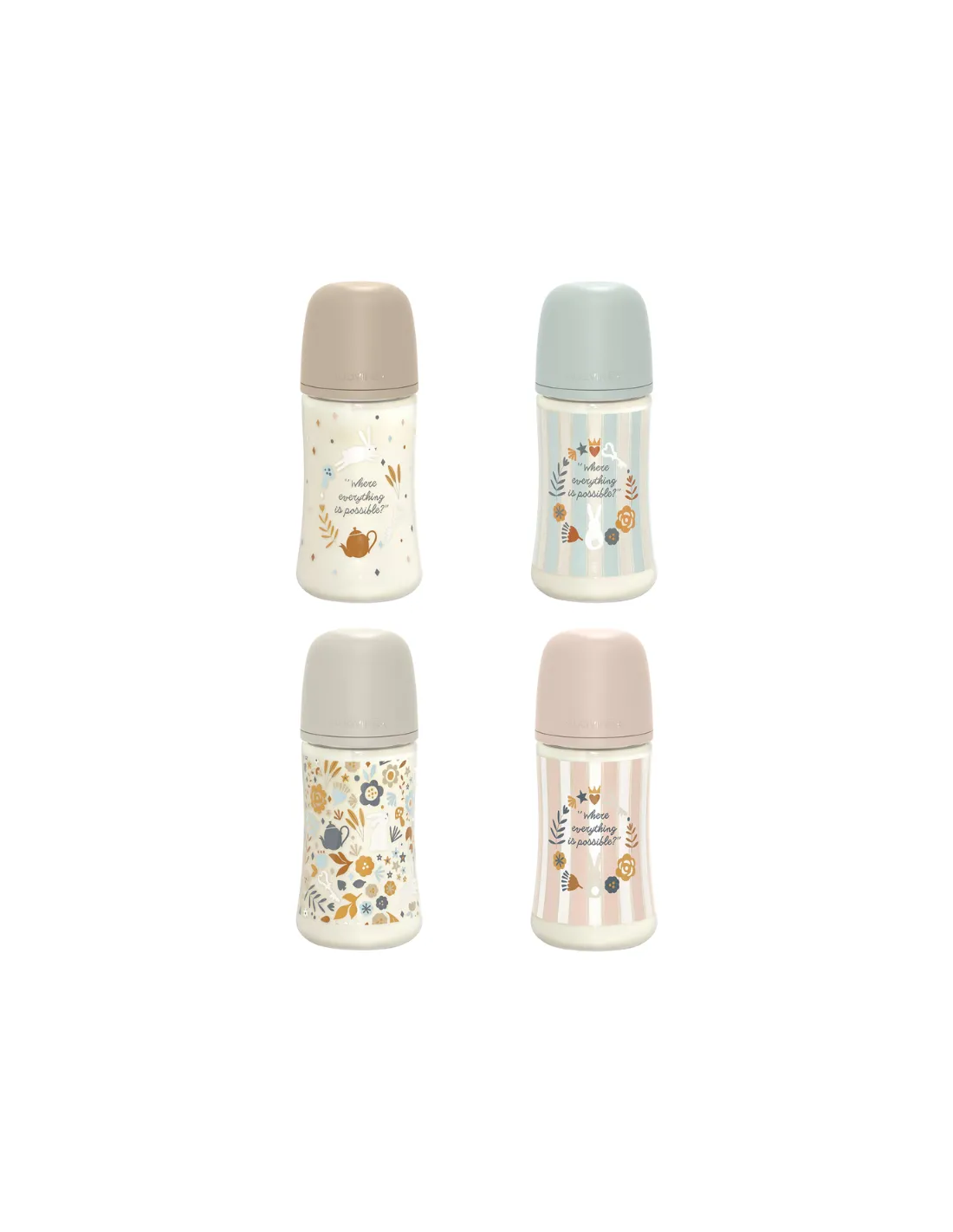 Suavinex Biberón con Tetina Fisiológica SX Pro de Silicona +3 Meses 270 ml