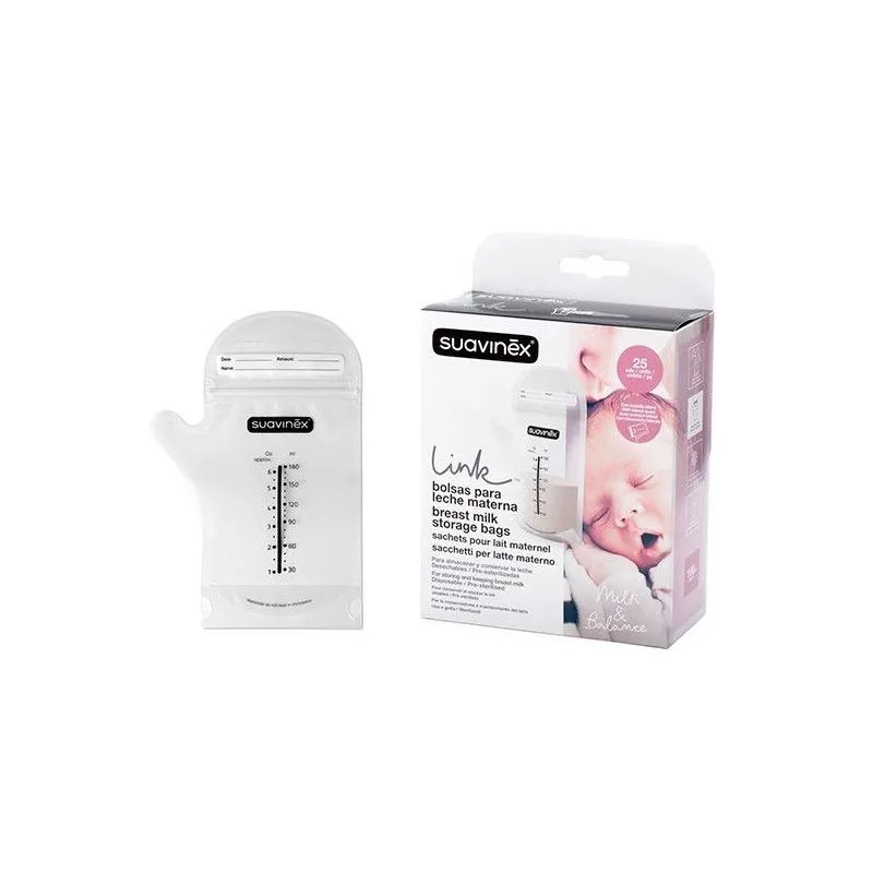 Suavinex Bolsa Almacenaje Leche Materna 25 uds