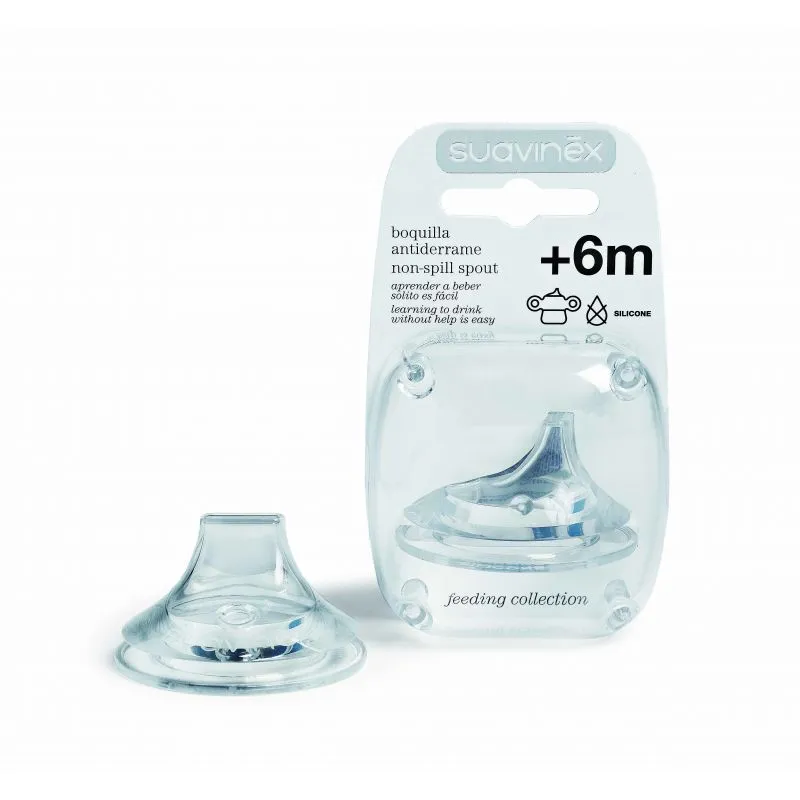 Suavinex Boquilla Antiderrame Silicona +6m