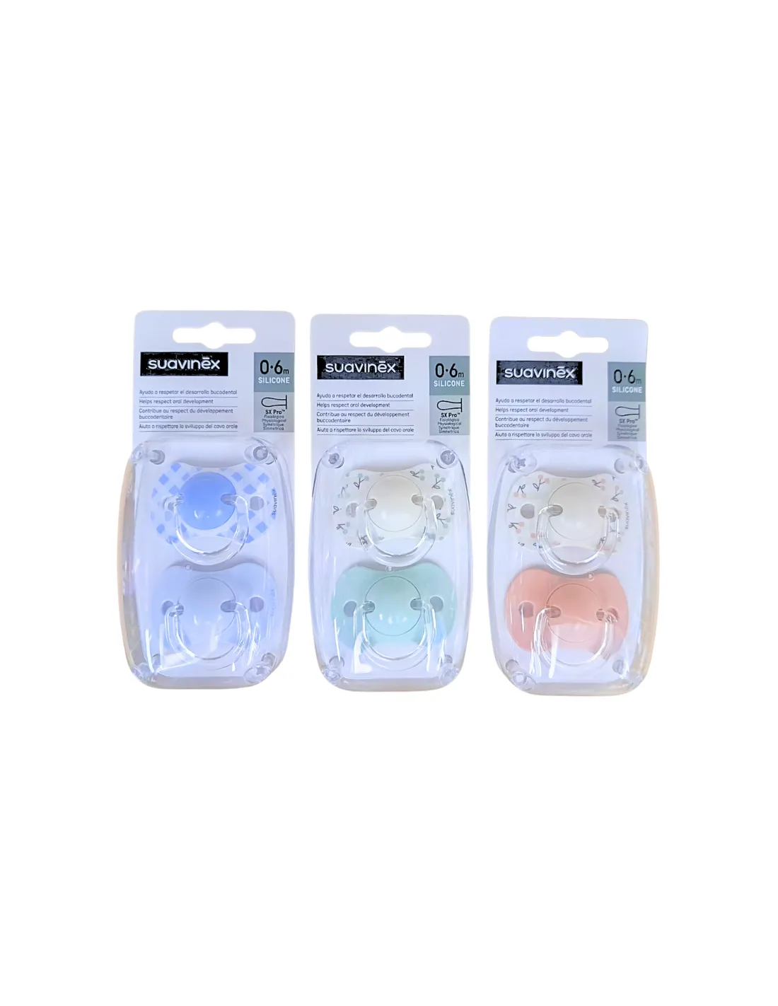 Suavinex Chupete Fisiológico SX Pro de Silicona 0-6 Meses