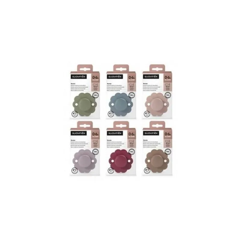 Suavinex Chupete Silicona Fisiológico Wonder Intense 0-6 M