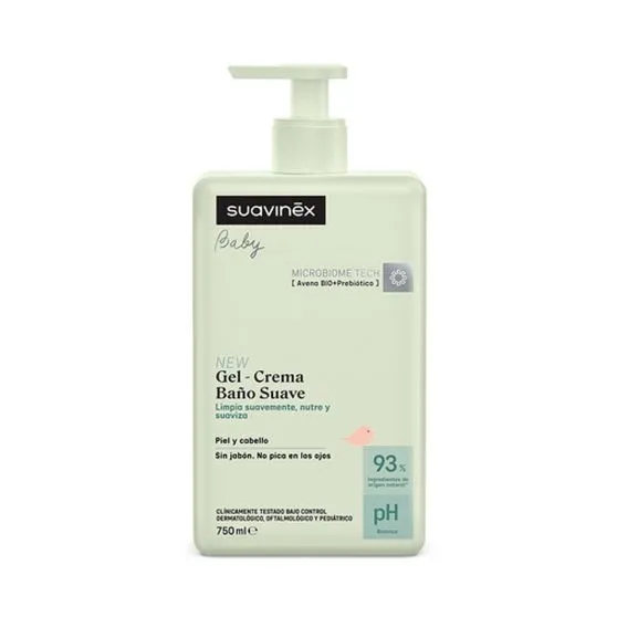 Suavinex Gel-Crema Baño Suave 750 ml