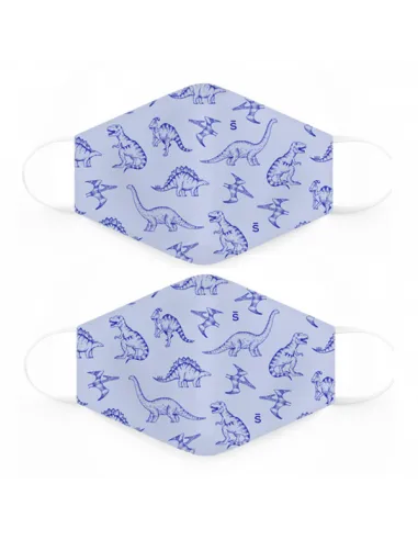SUAVINEX MASCARILLA NIÑOS 6 A 10 DINOS 2 UNIDADES