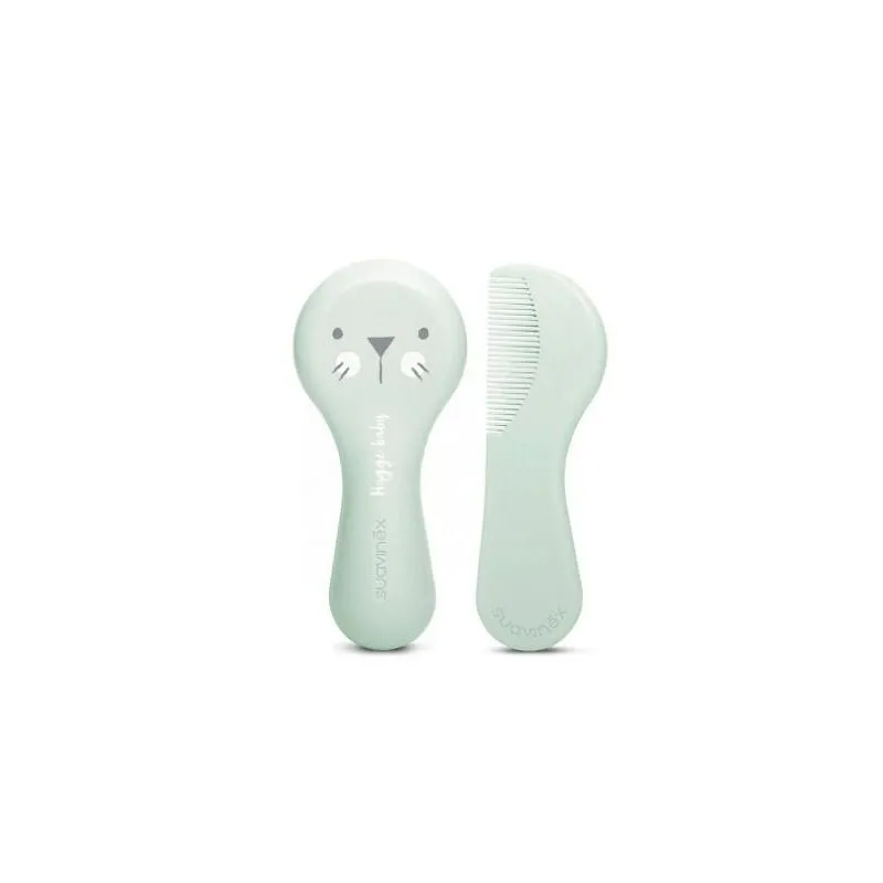 Suavinex Set Cepillo y Peine Azul