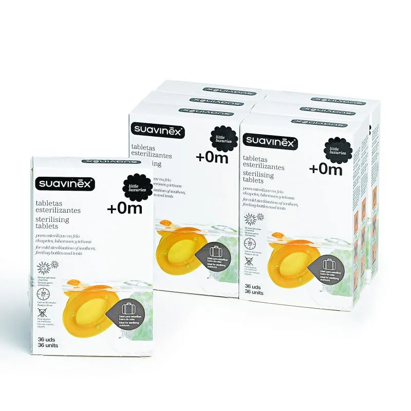 Suavinex Tabletas Esterilizantes 36 uds