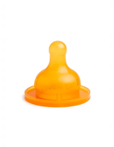 SUAVINEX TETINA LÁTEX PAPILLA BOCA ANCHA + 4 MESES 2 UNIDADES