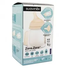 Suavinex Zero Zero Biberon Anticolico 180ml Tetina S