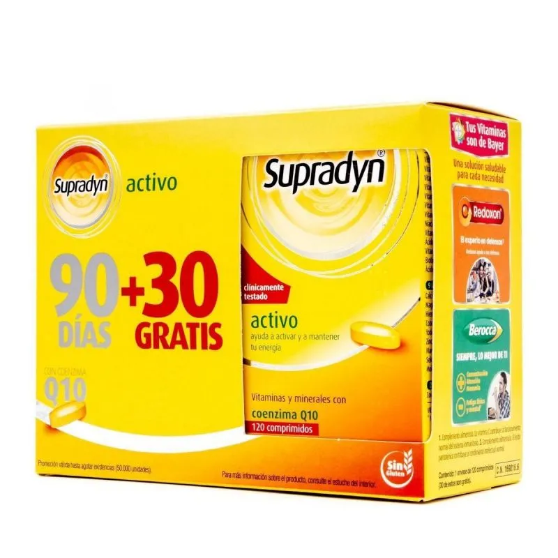 Supradyn Energy 90 + 30 Comprimidos