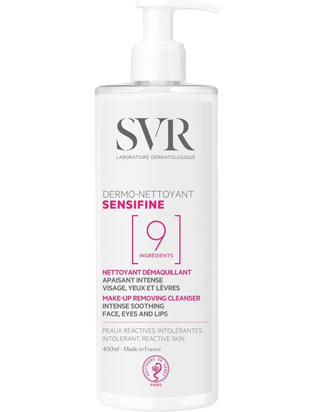 SVR Sensifine Dermo-Nettoyant 400 ml