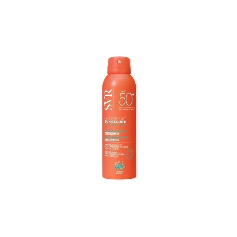SVR SUn Secure Lait Crepitant SPF-50+ 200ml