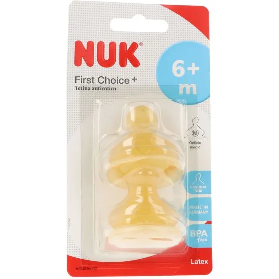 Nuk Tetinas First Choice +6M Látex
