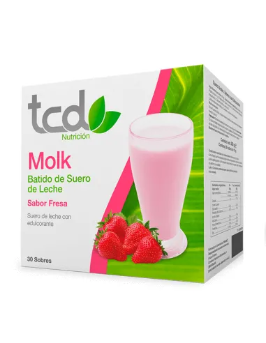 TCD MOLK SABOR FRESA PROTEINADA 30 SOBRES