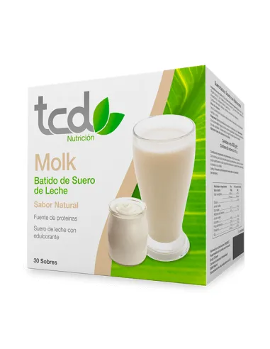 TCD MOLK SABOR NATURAL PROTEINADA 30 SOBRES
