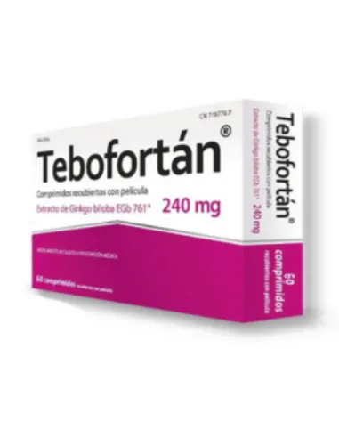 TEBOFORTAN 240 MG 60 COMPRIMIDOS RECUBIERTOS