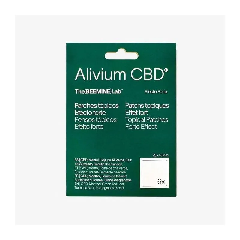 The Beemine Parches Alivium Cbd
