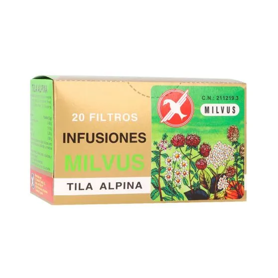 Tila Alpina Milvus Infusiones 20 Filtros