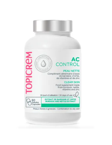 TOPICREM AC CONTROL PIEL 60CAP