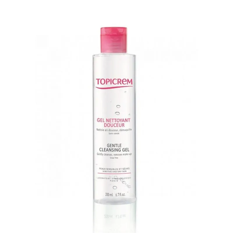 Topicrem Hydra+ Gel Limpiador Suave 200ml