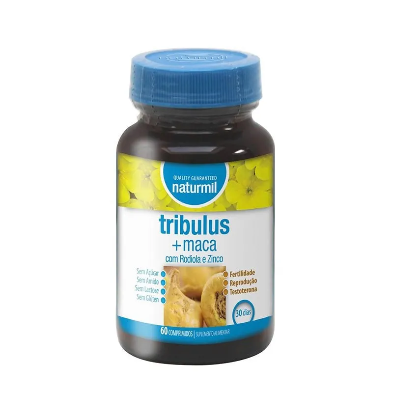 Tribulus 350 Mg + Maca 350 Mg (60 comp) Naturmil - Dietmed