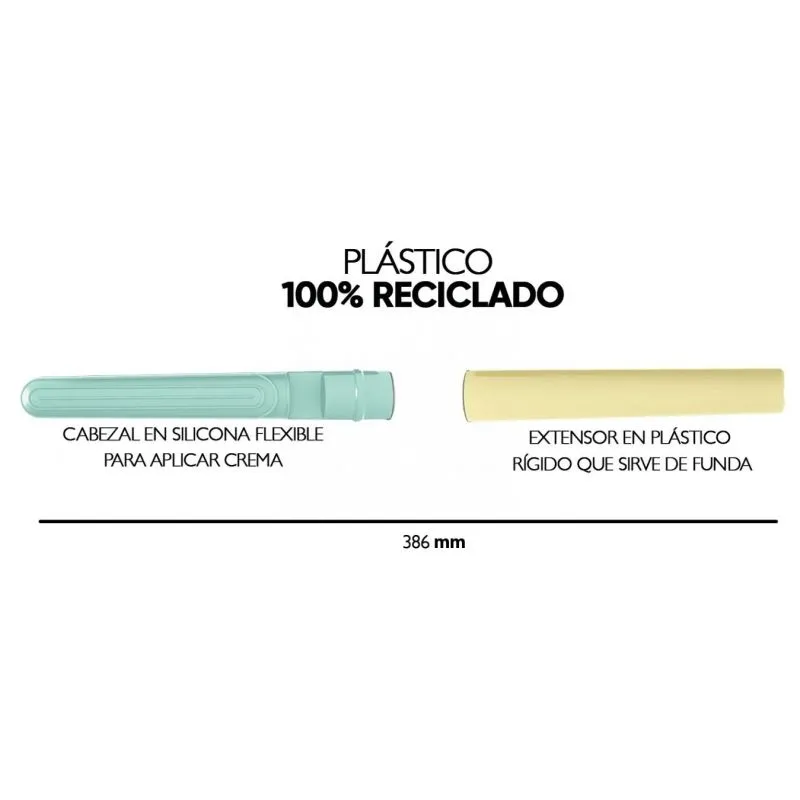 Tusole Aplicador De Crema 1 Unidad Color Verde