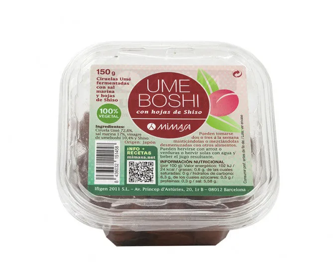 UMEBOSHI con shiso 150gr.