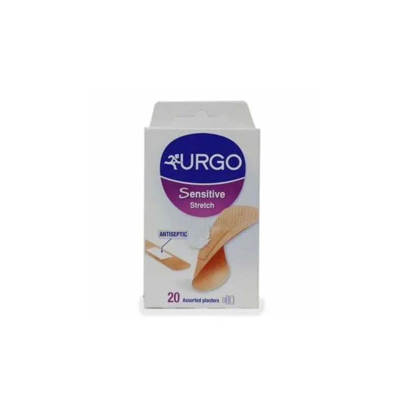 Urgo Sensitive Stretch 20 Tiritas Precortadas