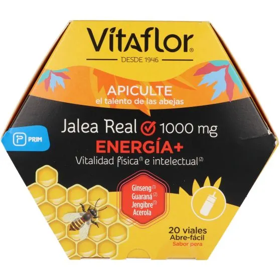 Vitaflor Energía Jalea 1000 mg + 20 Viales
