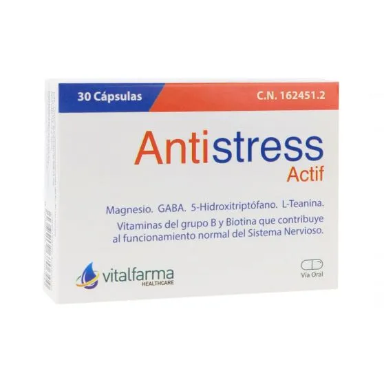 Vitalfarma Antistress Actif 30 cápsulas