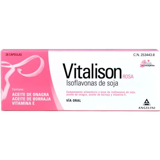 Angelini Vitalison Rosa Isoflavonas de Soja