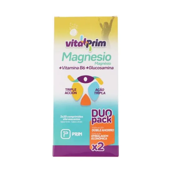 Vitalprim Duo Pack Magnesio+Vitamina B6+Glucosam