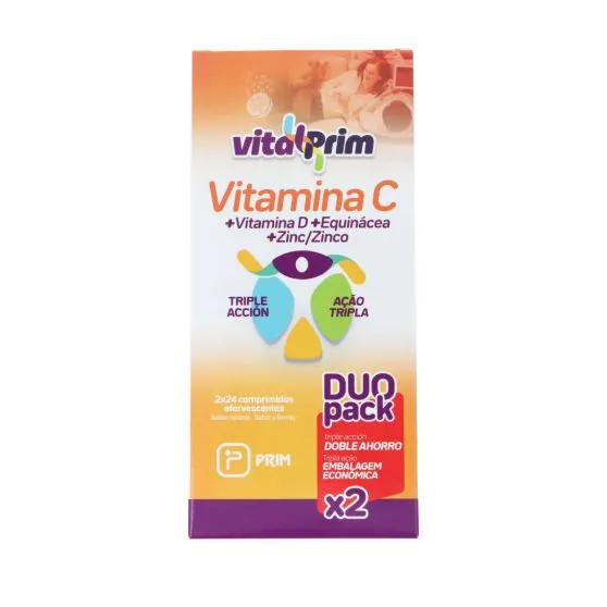 Vitalprim Duo Pack Vitamina C+Equinacea+Zinc